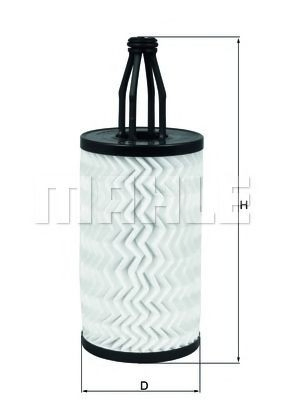 Filtr oleju Mahle Original OX814D cena, od 15,98 USD