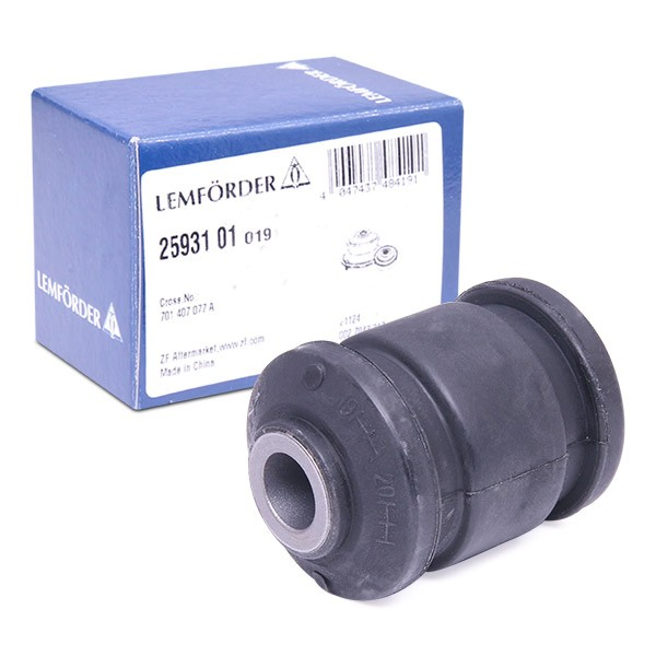 Do koszyka 2593101 Lemforder Silentblock przedniego wahacza górnego