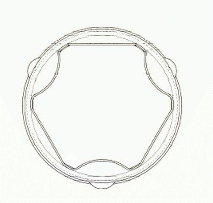 Do koszyka 304604 Loebro Osłona przegubu homokinetycznego półosi przedniej wewnętrzna