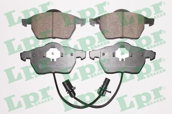 Klocki hamulcowe przednie tarczowe LPR 05P1119 cena, od 28,52 USD