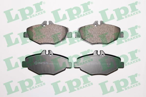 Klocki hamulcowe przednie tarczowe LPR 05P1124 cena, od 30,23 USD