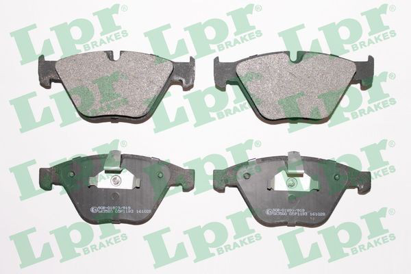 Klocki hamulcowe przednie tarczowe LPR 05P1193 cena, od 33,89 USD