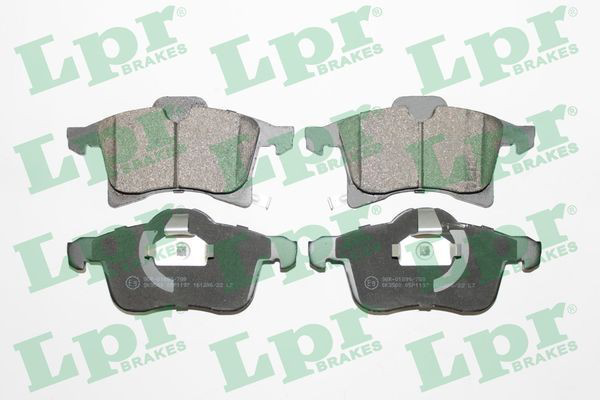 Klocki hamulcowe przednie tarczowe LPR 05P1197 cena, od 28,64 USD