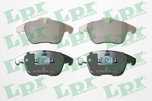 Klocki hamulcowe przednie tarczowe LPR 05P1255 cena, od 31,20 USD