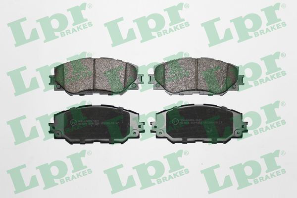 Klocki hamulcowe przednie tarczowe LPR 05P1258 cena, od 22,28 USD