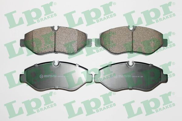 Klocki hamulcowe przednie tarczowe LPR 05P1275 cena, od 29,56 USD