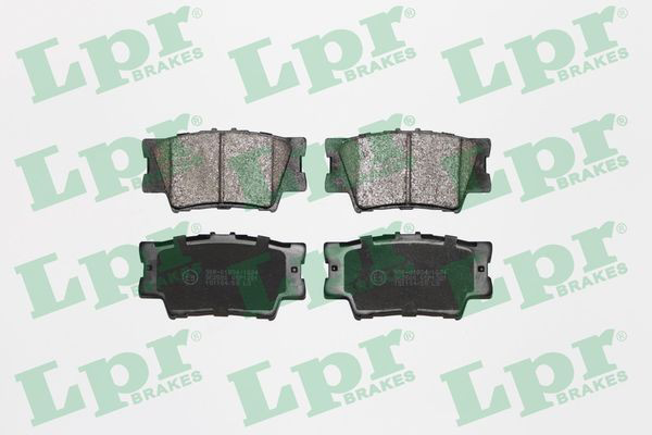 Okładziny (klocki) do hamulców tarczowych tylne LPR 05P1281 cena, od 17,21 USD