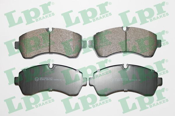 Klocki hamulcowe przednie tarczowe LPR 05P1295 cena, od 25,91 USD