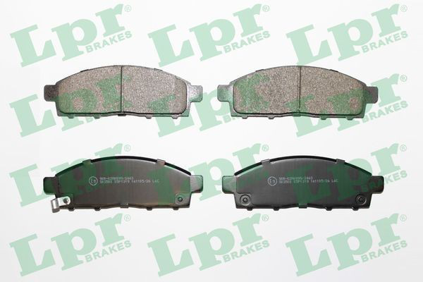 Klocki hamulcowe przednie tarczowe LPR 05P1319 cena, od 27,38 USD