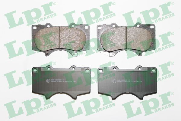 Klocki hamulcowe przednie tarczowe LPR 05P1379 cena, od 27,14 USD