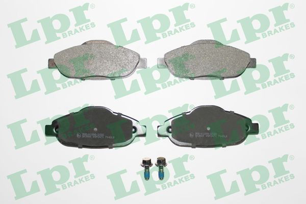Klocki hamulcowe przednie tarczowe LPR 05P1471 cena, od 23,38 USD