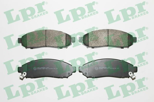 Klocki hamulcowe przednie tarczowe LPR 05P1495 cena, od 27,64 USD