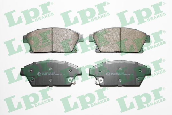 Klocki hamulcowe przednie tarczowe LPR 05P1562 cena, od 27,25 USD