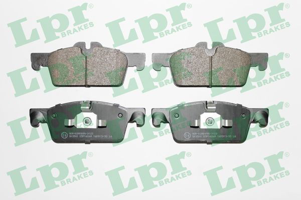 Klocki hamulcowe przednie tarczowe LPR 05P1626 cena, od 36,53 USD