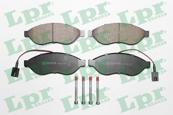 Klocki hamulcowe przednie tarczowe LPR 05P1698 cena, od 33,89 USD