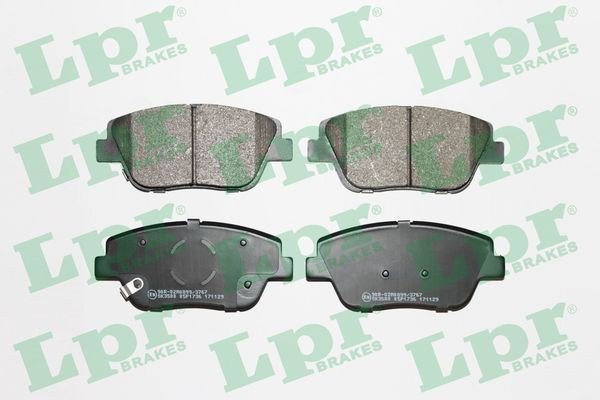 Klocki hamulcowe przednie tarczowe LPR 05P1736 cena, od 26,79 USD