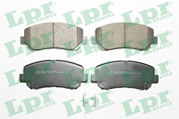 Klocki hamulcowe przednie tarczowe LPR 05P1748 cena, od 27,00 USD
