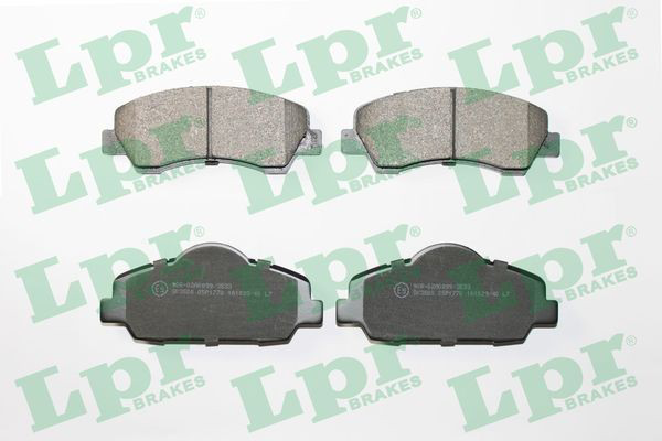 Klocki hamulcowe przednie tarczowe LPR 05P1770 cena, od 26,21 USD