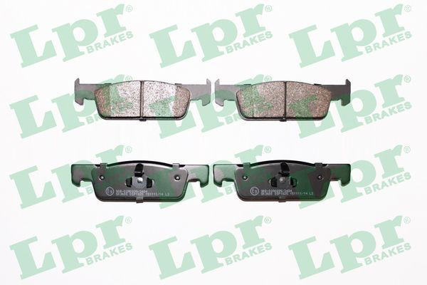05P1825 LPR Klocki hamulcowe przednie tarczowe