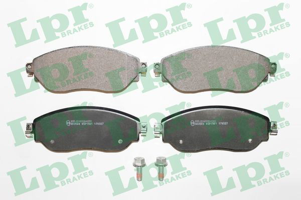 Klocki hamulcowe przednie tarczowe LPR 05P1901 cena, od 34,39 USD