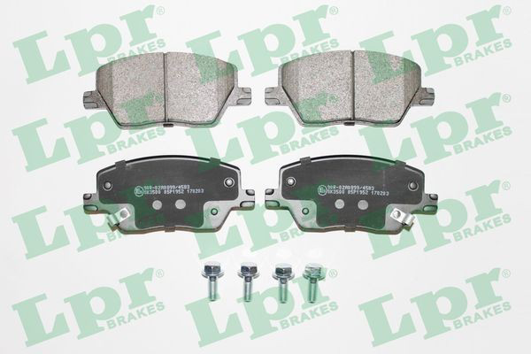 Klocki hamulcowe przednie tarczowe LPR 05P1952 cena, od 29,02 USD