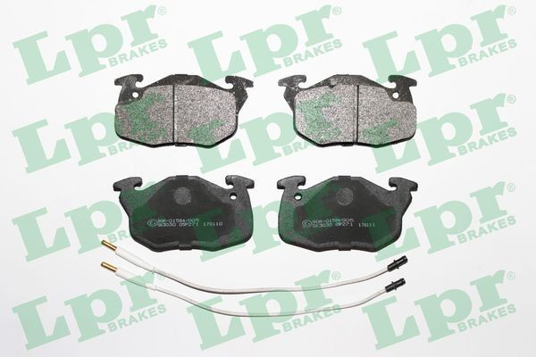 Klocki hamulcowe przednie tarczowe LPR 05P271 cena, od 20,71 USD