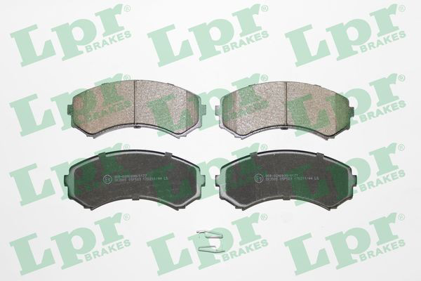Klocki hamulcowe przednie tarczowe LPR 05P569 cena, od 24,22 USD