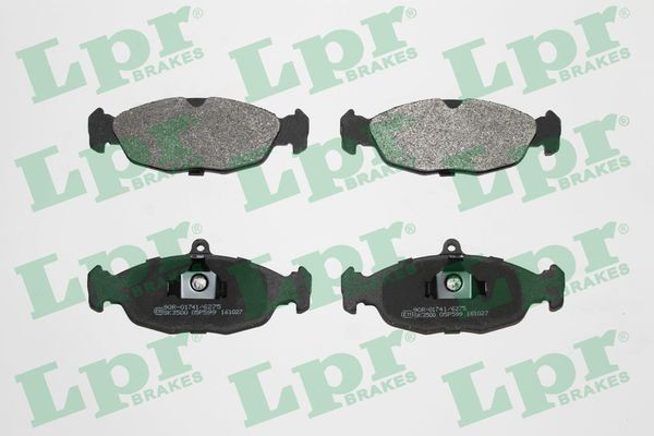 Klocki hamulcowe przednie tarczowe LPR 05P599 cena, od 17,40 USD