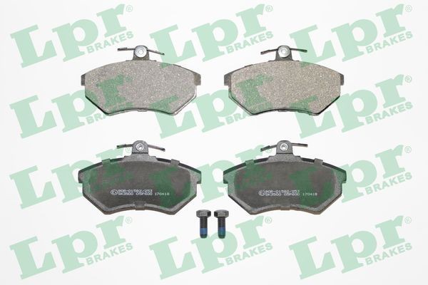 Klocki hamulcowe przednie tarczowe LPR 05P600 cena, od 21,58 USD