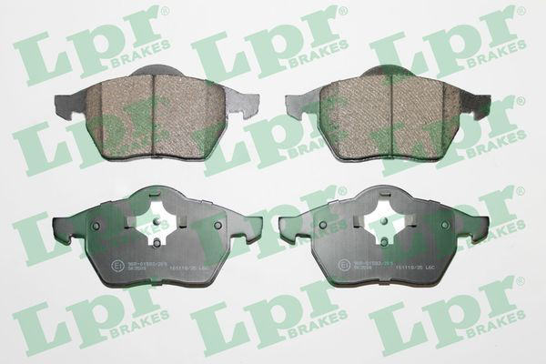 Klocki hamulcowe przednie tarczowe LPR 05P639 cena, od 25,93 USD