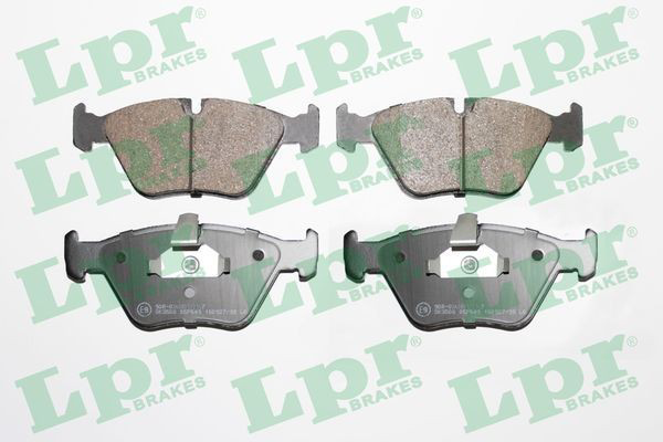 Klocki hamulcowe przednie tarczowe LPR 05P649 cena, od 26,64 USD