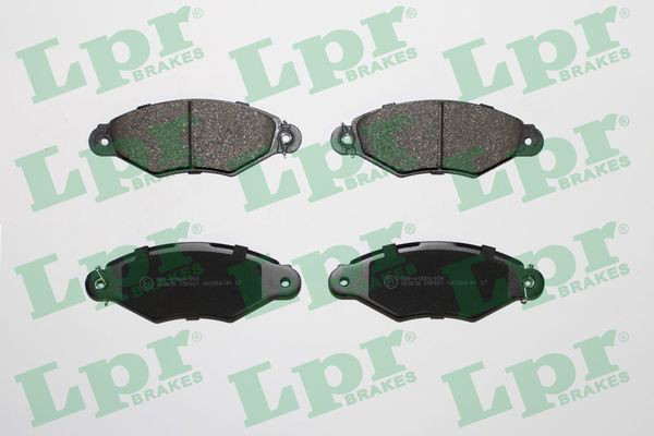 Klocki hamulcowe przednie tarczowe LPR 05P661 cena, od 21,03 USD