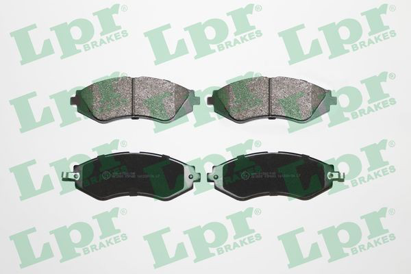 Klocki hamulcowe przednie tarczowe LPR 05P682 cena, od 22,78 USD
