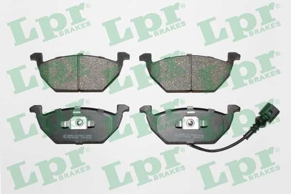 Klocki hamulcowe przednie tarczowe LPR 05P692 cena, od 26,16 USD