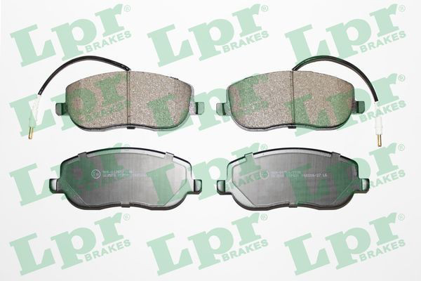 Klocki hamulcowe przednie tarczowe LPR 05P831 cena, od 26,83 USD