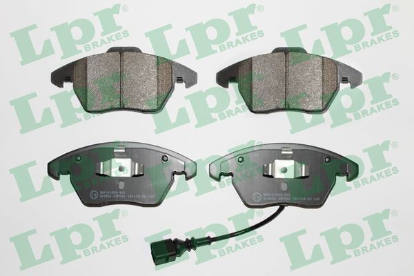 Klocki hamulcowe przednie tarczowe LPR 05P866 cena, od 33,49 USD