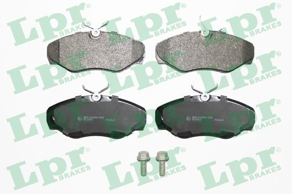 Klocki hamulcowe przednie tarczowe LPR 05P869 cena, od 26,54 USD