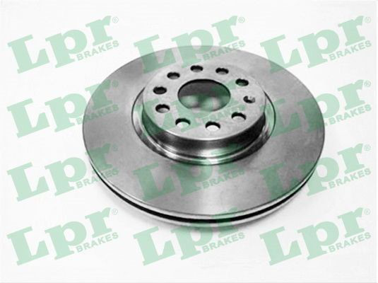 Tarcza hamulcowa przednia LPR A1004V cena, od 54,40 USD