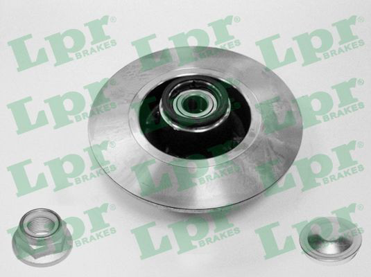 R1005PCA LPR Tarcza hamulcowa tylna