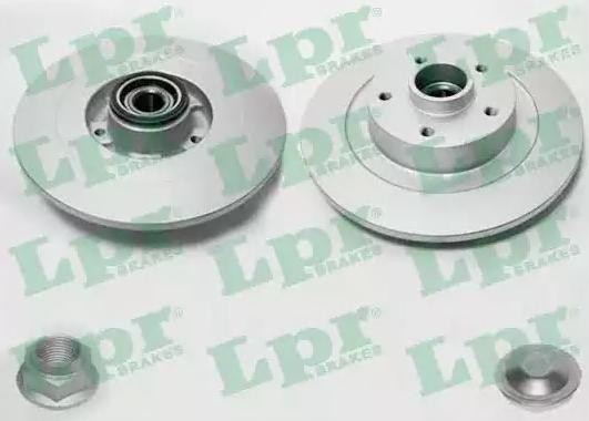 Tarcza hamulcowa tylna LPR R1032PCA cena, od 86,64 USD