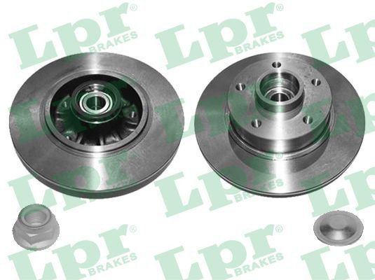 R1040PCA LPR Tarcza hamulcowa tylna