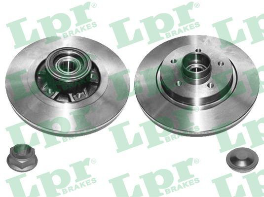 R1070PCA LPR Tarcza hamulcowa tylna