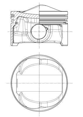 028PI00125000 Mahle Original