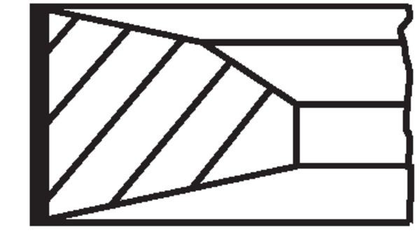 Pierścienie tłokowe na 1 cylinder, STD. Mahle Original 03873N0 cena, od 39,38 USD