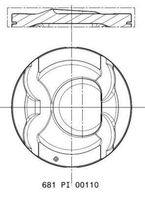 681PI00110000 Mahle Original