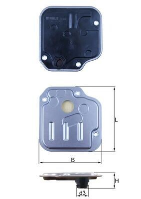 Filtr automatycznej skrzyni biegów Hyundai I10 hatchback (PA) (2010 - 2013) cena, od 12,86 USD