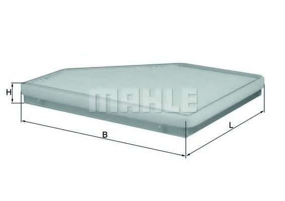 Do koszyka LA10 Mahle Original Filtr kabiny
