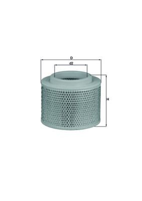 Filtr powietrza Mahle Original LX28081 cena, od 16,34 USD