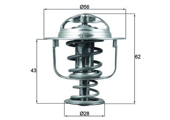 Termostat Mahle Original TX19771D cena, od 19,21 USD