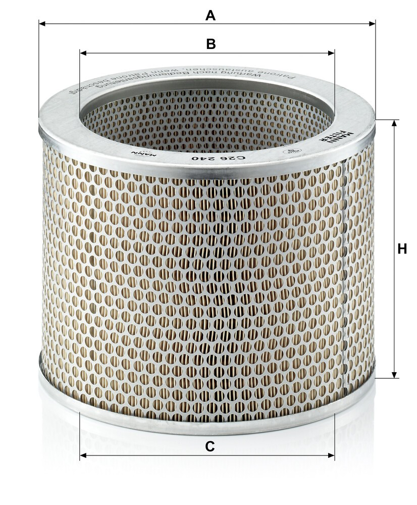 C26240 Mann-Filter Filtr powietrza
